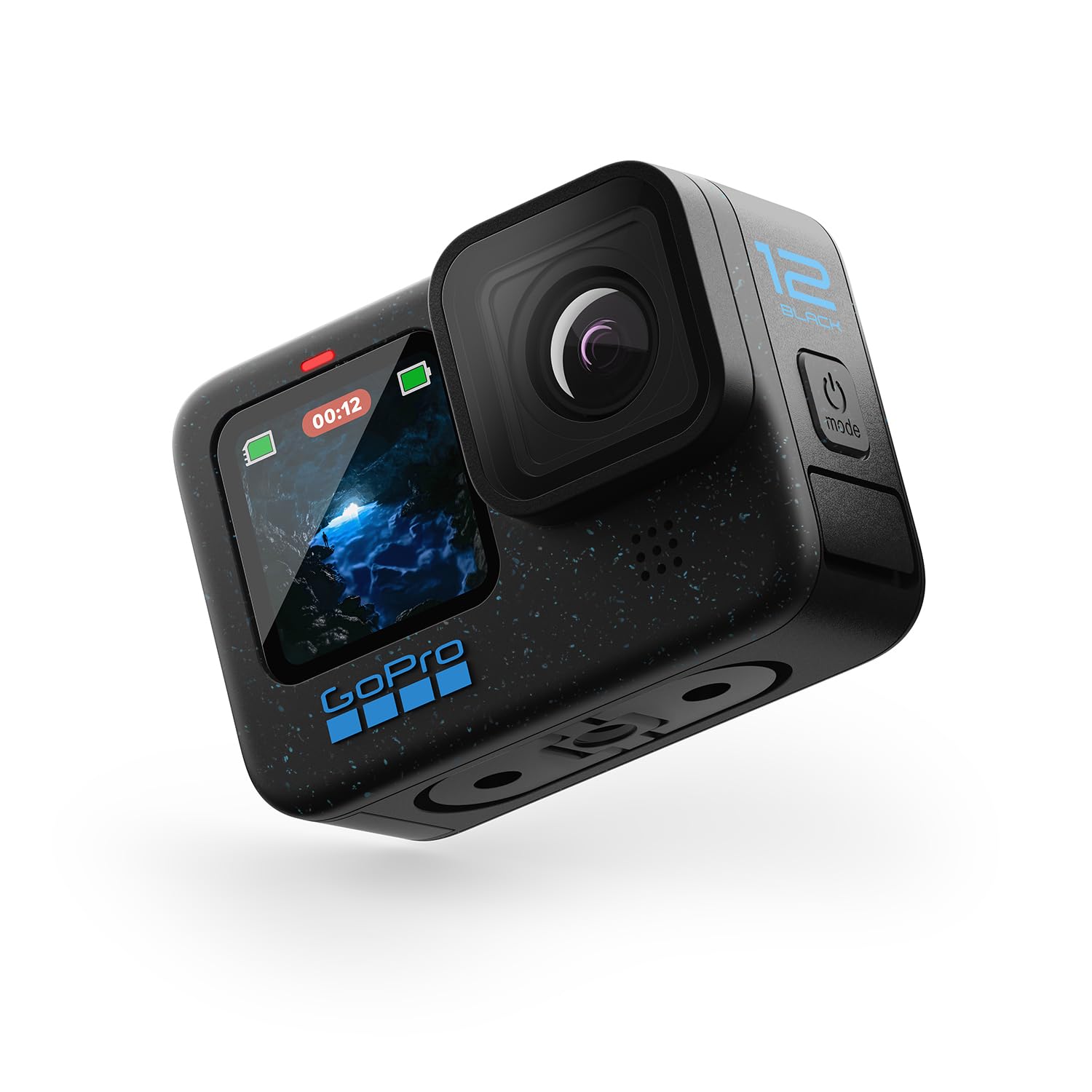 GoPro Hero12 Waterproof Digital Action Camera with Front&Rear LCD Screens,5.3K60 Ultra Hd Video,Hypersmooth 6.0+Autoboost,Live Streaming with Enduro Battery(2Yr India Warranty),Black GoPro Hero12 Waterproof Digital Action Camera with Front&Rear LCD Screens,5.3K60 Ultra Hd Video,Hypersmooth 6.0+Autoboost,Live Streaming with Enduro Battery(2Yr India Warranty),Black